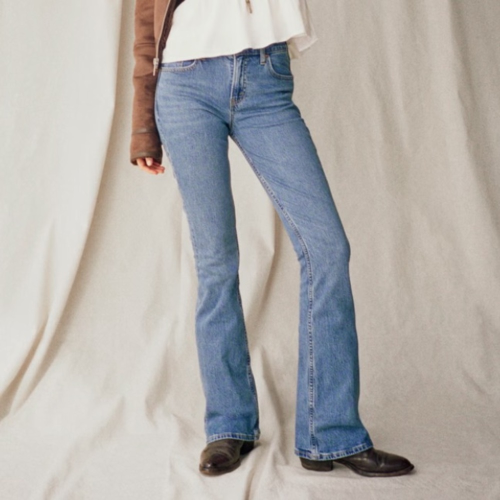 Abercrombie & Fitch The 70s Vintage Flare Jeans